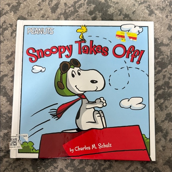 Snoopy Takes Off! Hardcover Book - Picture 1 of 1